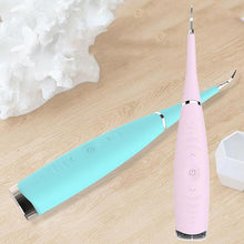 Load image into Gallery viewer, THEIGNITIC™ PORTABLE ELECTRIC SONIC DENTAL SCALER TOOTH CALCULUS REMOVER TOOTH STAINS TARTAR TOOL DENTIST WHITEN TEETH HEALTH HYGIENE WHITE (TEETH WHITING BLUE)