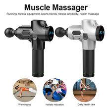 Load image into Gallery viewer, Electric Body Massage Gun with Bag Fascia Massager