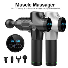 Load image into Gallery viewer, Electric Body Massage Gun with Bag Fascia Massager