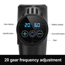 Load image into Gallery viewer, Electric Body Massage Gun with Bag Fascia Massager