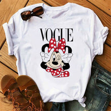 Load image into Gallery viewer, Maycaur Minnie Mouse Cute T Shirt Vogue Women