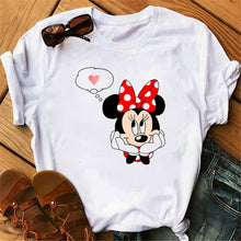 Load image into Gallery viewer, Maycaur Minnie Mouse Cute T Shirt Vogue Women