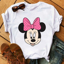 Load image into Gallery viewer, Maycaur Minnie Mouse Cute T Shirt Vogue Women