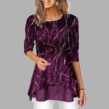 Load image into Gallery viewer, Sleeve Women's Tunics Dot Print Female Tunic Blouses Spring 2020 Lady Shirt