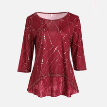 Load image into Gallery viewer, Sleeve Women's Tunics Dot Print Female Tunic Blouses Spring 2020 Lady Shirt