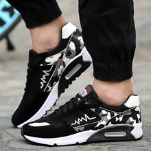 Load image into Gallery viewer, New Men's Breathable Sneakers Black Air Cushion Shoes for Men