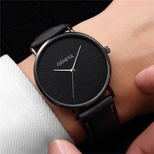 Load image into Gallery viewer, Relogio Masculino Mens Watches  Luxury Men Leather Quartz Watch
