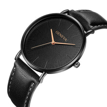 Load image into Gallery viewer, Relogio Masculino Mens Watches  Luxury Men Leather Quartz Watch