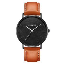 Load image into Gallery viewer, Relogio Masculino Mens Watches  Luxury Men Leather Quartz Watch