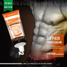 Load image into Gallery viewer, Powerful Stronger Cream Men Muscle Strong Anti cellulite fat burning cream slimming gel for abdominals weight loss tool